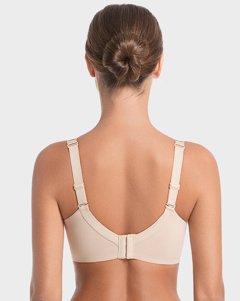 Deep V Push-Up Underwire Bra